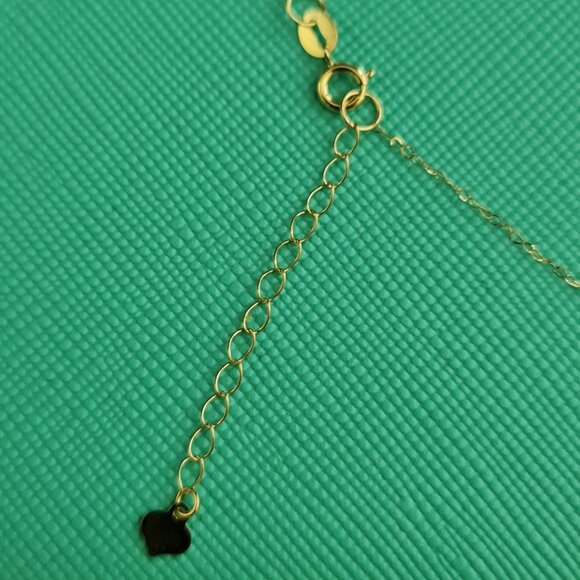 18k bracelet with little twinhearts pendant design - Picture 6 of 16